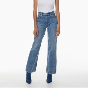 Aritzia Denim Forum The Farrah Hi-Rise Wide Jean